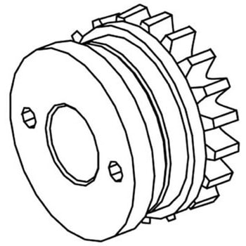 驱动皮带轮组件 0.8mmHAKKO白光B2105
